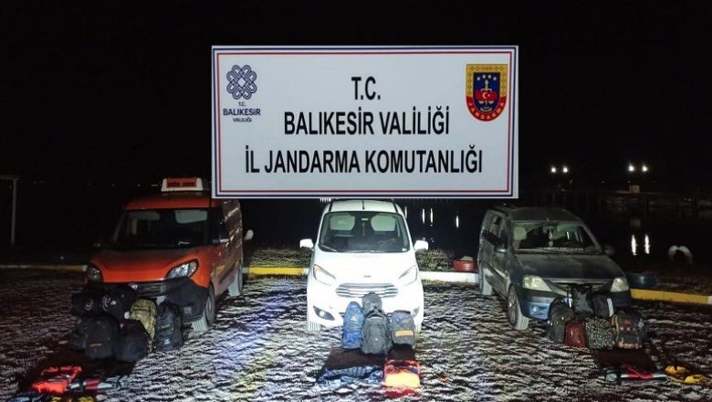 Jandarmadan Düzensiz Göçmen Operasyonu