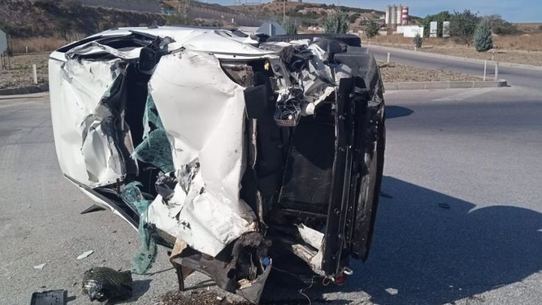Bandırma'da Kaza; 1 Kişi Ağır Yaralı!