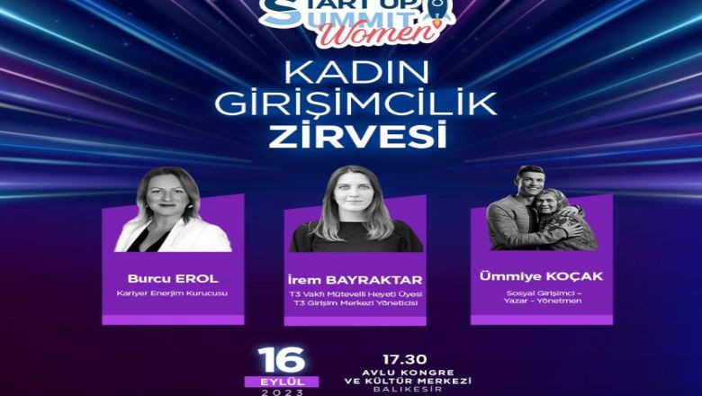 Balıkesir'de Kadın Girişimcilik Zirvesi
