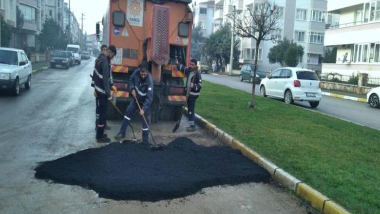 Karesi Asfaltlama Çalışmaları Son Hız Devam Ediyor