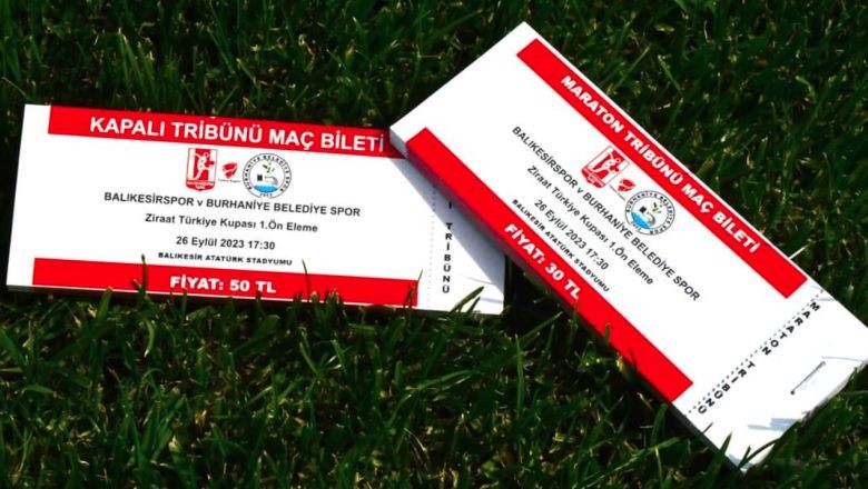 Balıkesirspor Kupa Maçı Biletleri Satışta!