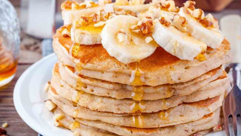 Şekersiz Muzlu Pancake