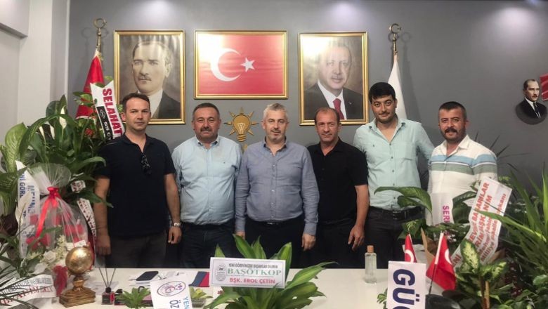 Hakan Aka'ya Tebrik Ziyaretleri