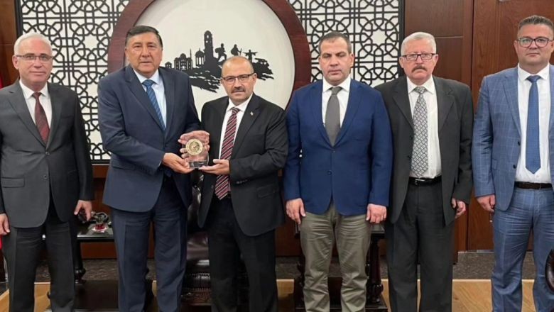 BTB Protokolünden Vali Ustaoğlu'na Ziyaret