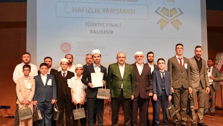 Vali Ustaoğlu Hafızlık Yarışması Türkiye Finaline Katıldı