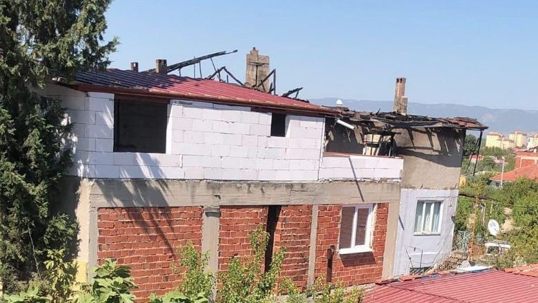 Ocakta Unutulan Yağ Yangına Neden Oldu