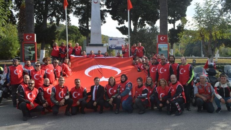 41 Motosiklet 100. Yıl İçin Kuvayi Milliye Sürüşü Yaptı
