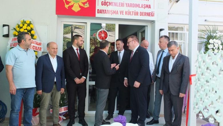 Burhaniye’de Karadağ Göçmenleri Derneği Açıldı