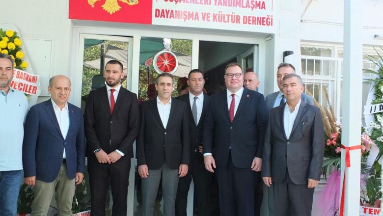 Burhaniye’de Karadağ Göçmenleri Derneği Açıldı