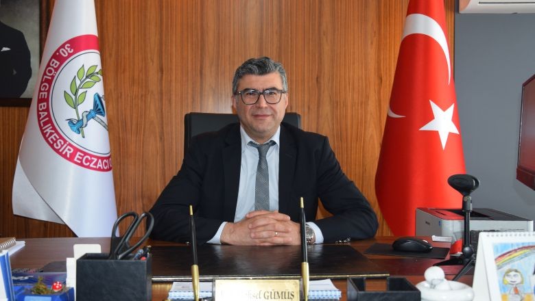 Balıkesir Eczacı Odası Başkanı Gümüş’ten Gazze Çağrısı