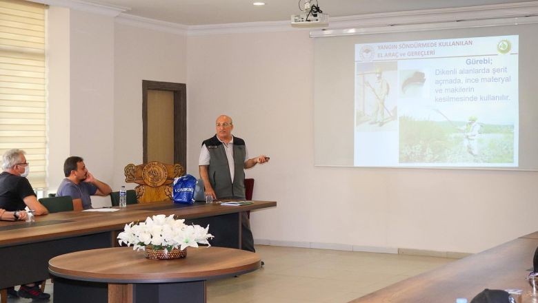 Balıkesir Orman Yangınlarıyla Mücadele İçin Eğitim Ordusu Hazır