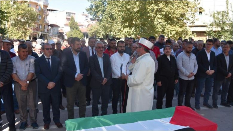 Balıkesir’de Hayatını Kaybeden Filistinliler İçin Cenaze Namazı Kılındı