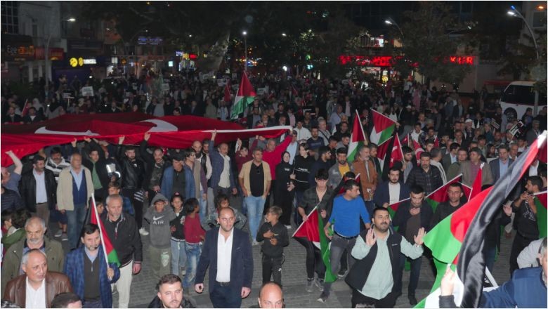 Balıkesirliler Filistin İçin Yürekleri Birleştirdi