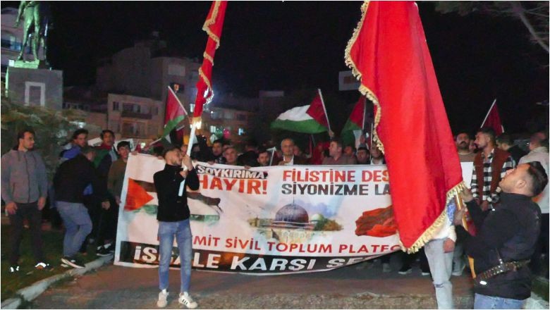Balıkesirliler Filistin İçin Yürekleri Birleştirdi