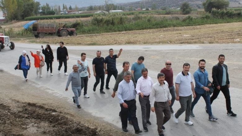 Bigadiç'te Coşkulu 100. Yıl Doğa Yürüyüşü