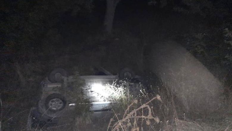 Feci Kaza! Yoldan Çıktı Takla Attı