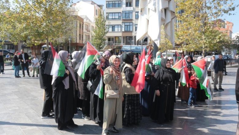 Filistin İçin Balıkesir'den Dualar Yükseldi