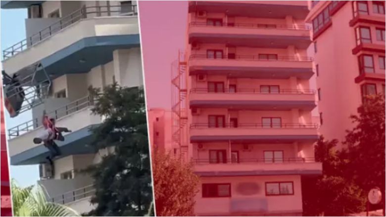 Havada asılı duruyorlardı! Görenler hemen Koştu