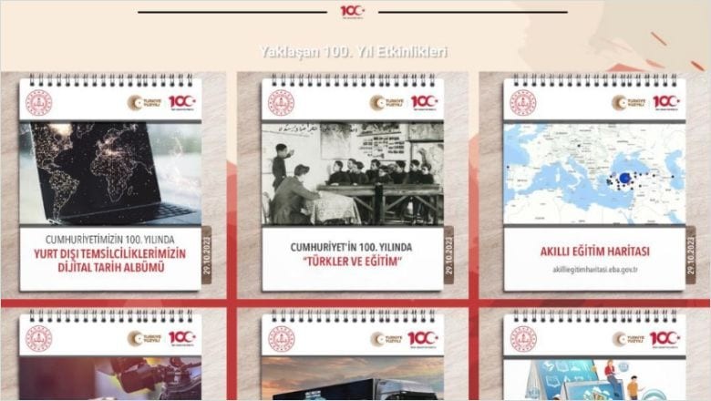MEB'den Cumhuriyet'in 100. Yılına Özel Web Sitesi