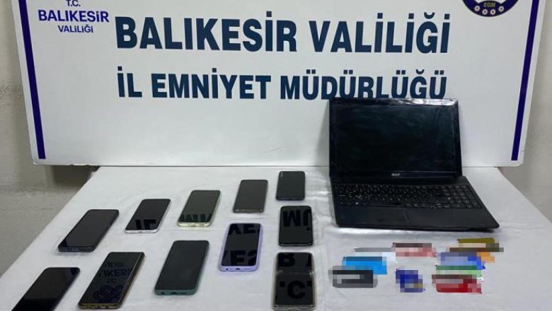 Telefon Çetesine Balıkesir Emniyetinden Büyük Darbe