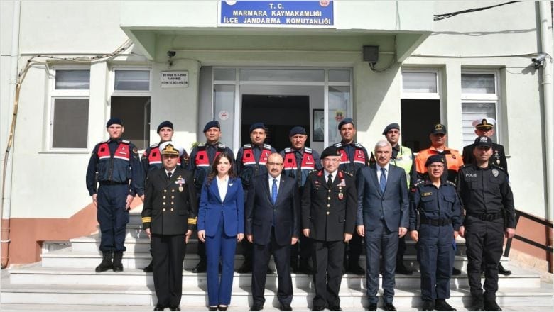Vali Ustaoğlu Marmara İlçesinde Yatırımları İnceledi