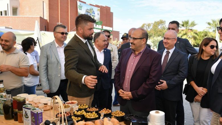 Vali Ustaoğlu Zeytin Dalından Bereketi Topladı