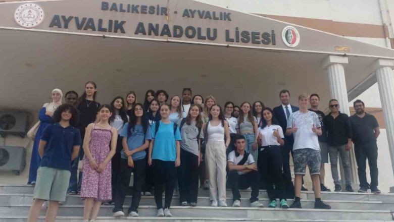 Ayvalık’ta AYAL Almanyalı Öğrencileri Ağırladı