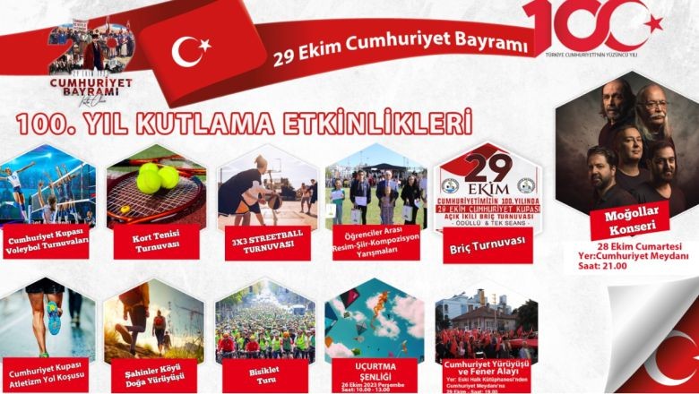 Burhaniye'de 100 Yıllık Gurura Yakışır Kutlama Programı