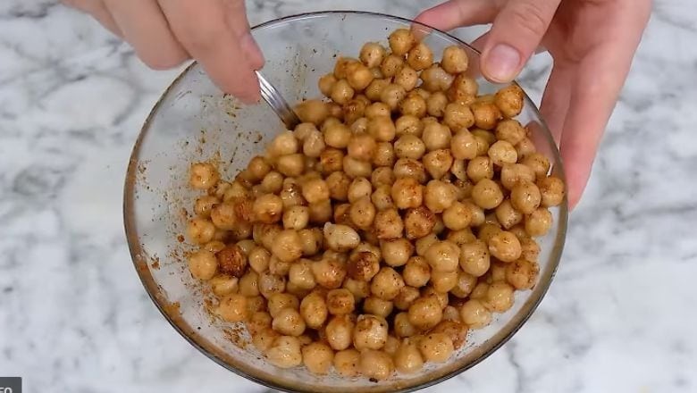 Airfryer'da Çıtır Nohut