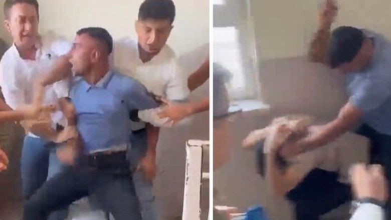 Okulu Bastı 5 Öğretmeni Yaraladı
