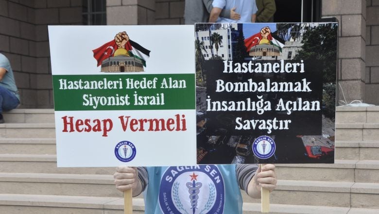 Sağlık Sen’den Filistin Açıklaması