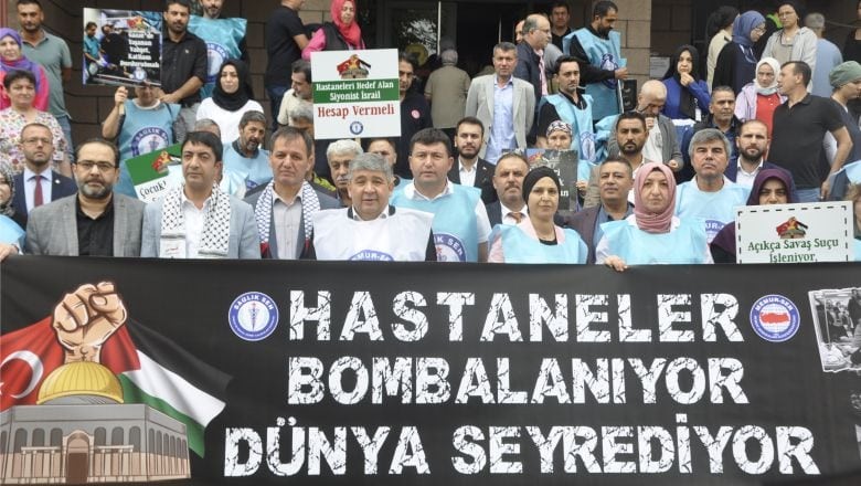 Sağlık Sen’den Filistin Açıklaması