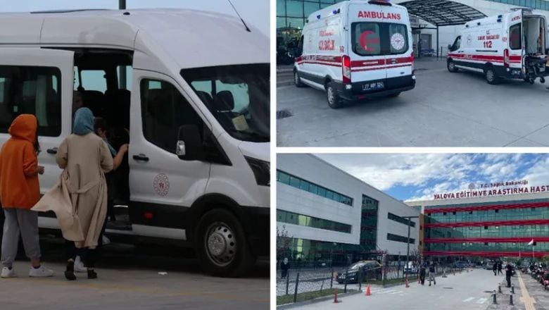 Yalova'da 140 Öğrenci Yemekten Zehirlendi