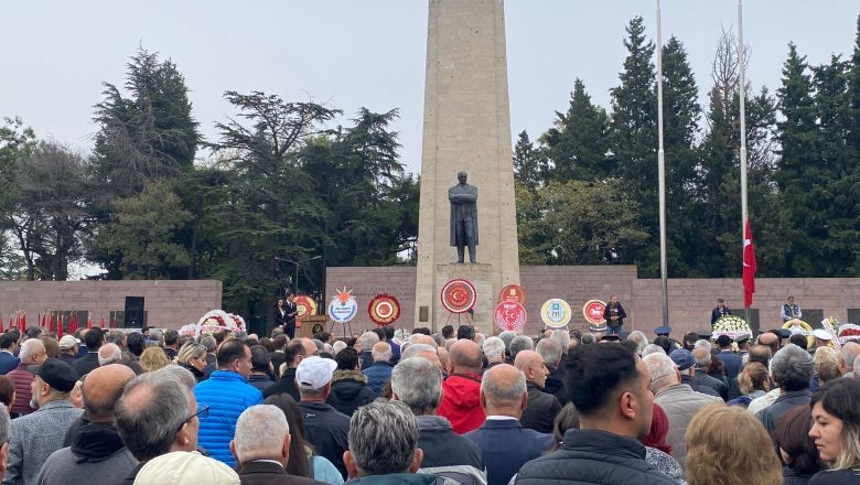 Balıkesir 10 Kasım‘da Atatürk’ü Andı