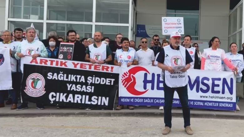 Balıkesir Sağlık Platformu Şiddet Saldırılarına Karşı Sesini Yükseltti