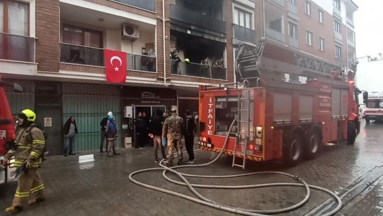 Balıkesir'de Yangın! Bir Kişi Hastanelik Oldu
