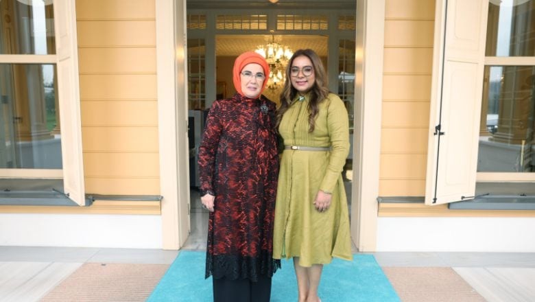 Emine Erdoğan Lider Eşleri Ve BM Habitat İcra Direktörü İle Görüştü