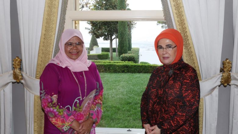 Emine Erdoğan Lider Eşleri Ve BM Habitat İcra Direktörü İle Görüştü