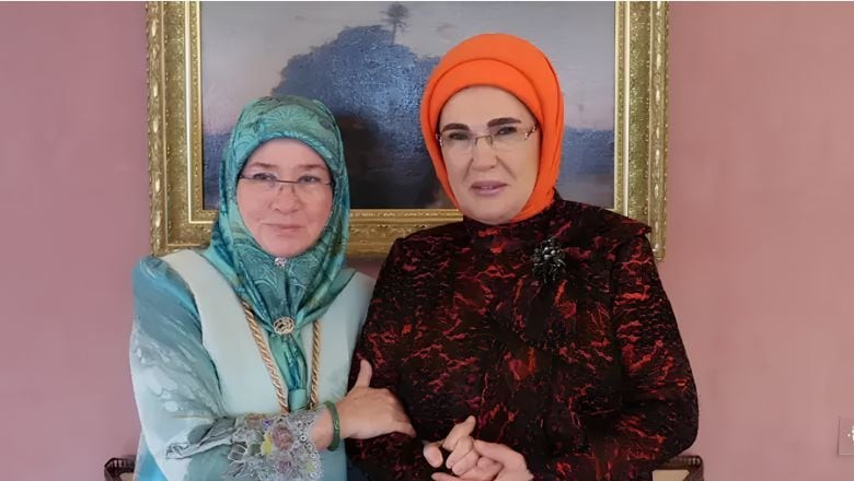 Emine Erdoğan Lider Eşleri Ve BM Habitat İcra Direktörü İle Görüştü