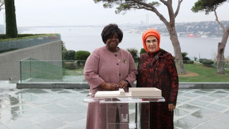 Emine Erdoğan Lider Eşleri Ve BM Habitat İcra Direktörü İle Görüştü