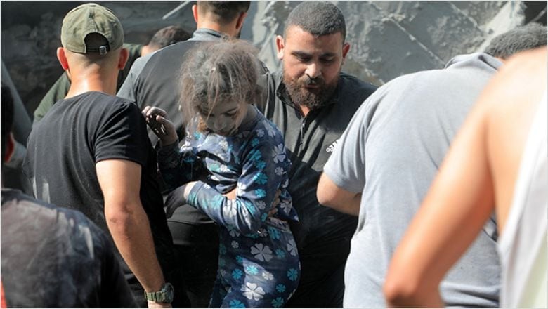 İsrail, Gazze’deki Cibaliya Mülteci Kampı'nı Vurdu