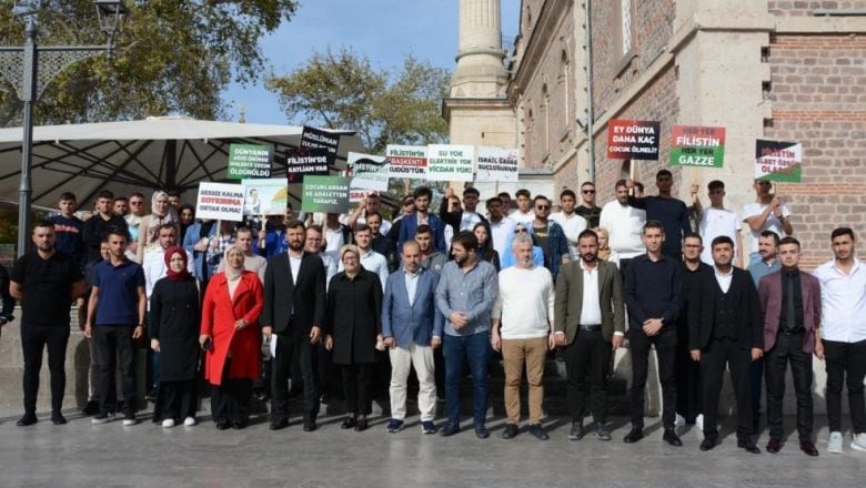 İsrail'e Karşı Balıkesir'de Gençlik Hareketi