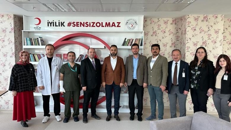 Kızılay Kitap Eczanesi Atatürk Şehir Hastanesi'nde Açıldı