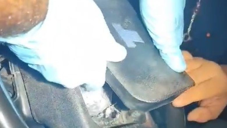Sıra Dışı Operasyon! Korna Çalmadı Uyuşturucu Ortaya Çıktı