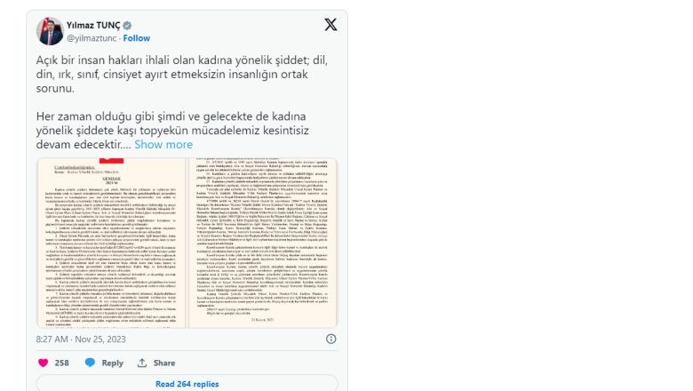Adalet Bakanı Tunç: 'Mücadelemiz Kesintisiz Devam Edecektir'