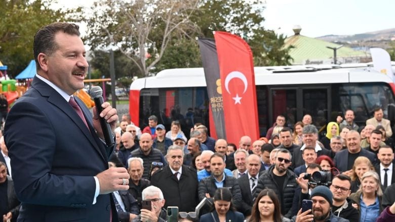 55 Yeni Otobüs Bandırma Yollarında