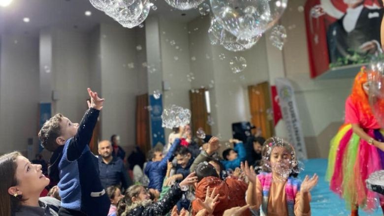 Çocukların Memnuniyeti Yüzlerine Yansıdı