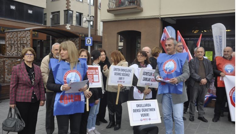 'Eğitim İş: Sözlerimize ve Fikirlerimize Değer Verilmiyor'
