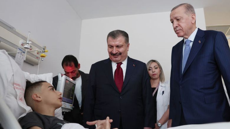 Cumhurbaşkanı Erdoğan Gazze'den Getirilen Hastaları Ziyaret Etti