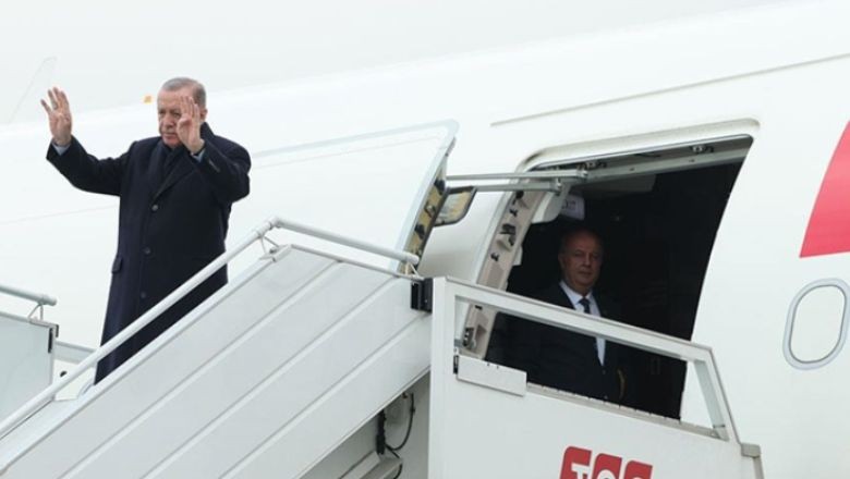 Cumhurbaşkanı Erdoğan Cezayir'de